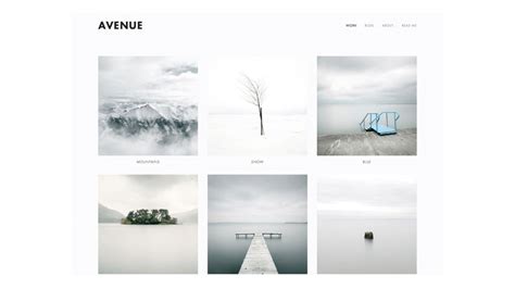 squarespace avenue template|More.